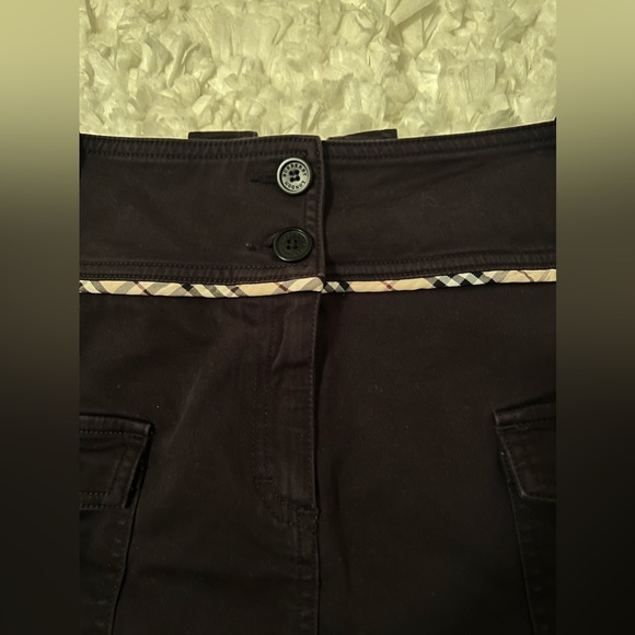 Burberry London Black Cargo Skirt 8 - Picture 2 of 11